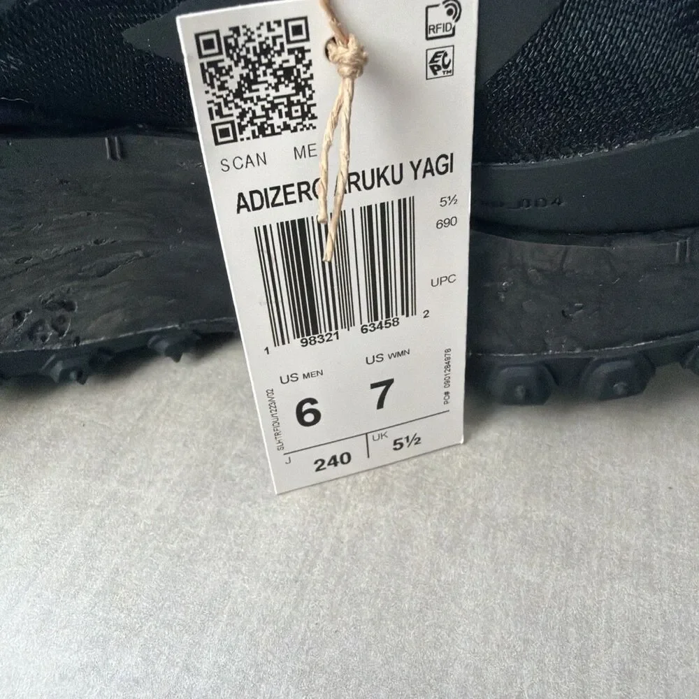 Adidas Mr. Bailey Adizero Aruku Yagi Y3 Black Kj3816 Men’s Size